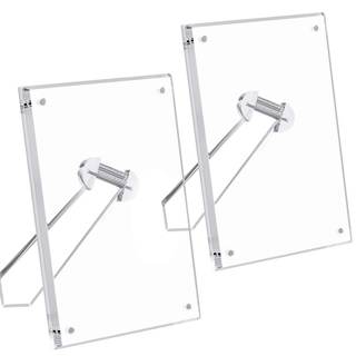 NIUBEE 5x7 Acrylic Picture Frame with Magnets,Floating Photo Frames 2 Packs | 95% High…