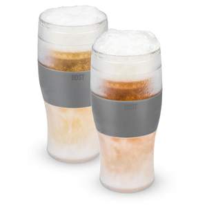Host Freeze Beer Glasses, Freezable Beer Gifts for Men, Double Wall Insulated Pint Set…