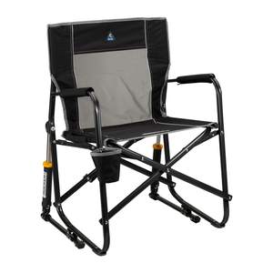 GCI Outdoor Freestyle Rocker Camping Chair - Black Freestyle Rocker Black