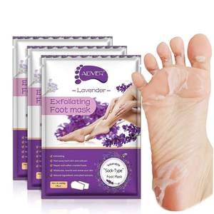 ALIVER Foot Peel Mask 3 Pack, Exfoliator Peel Off Calluses Dead Skin Callus Remover, Baby…