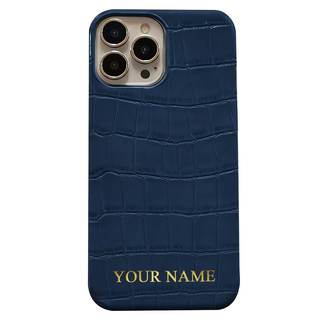 Personalized Initials Leather Phone Case for iPhone 17 Air 16 15 14 13 12 11 Plus Pro…