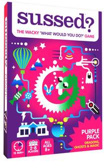 SUSSED Wacky ‘What Would You Do?’ Fantasy Card Game - Fun for Girls, Boys & Tweens - for…