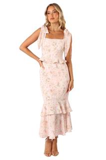 Petal & Pup Women's Luna Two Piece Set X-Large Pink Floral
