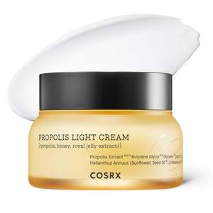 COSRX 64% Propolis Honey Lightweight Cream, Instant Golden Glow,2.19 fl.oz | Hydrating…