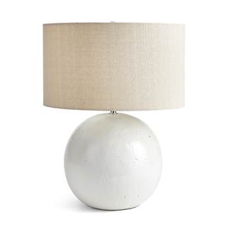 Napa Home Collection-Lighting, Molly Lamp, White, 14.5 inch x20 inch