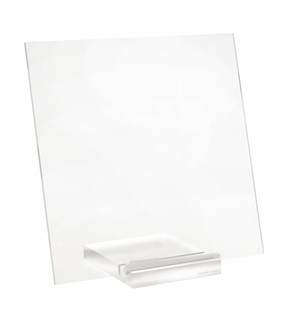 Russell+Hazel Acrylic Dry Erase Board with Stand, Clear | Keeps notes & reminders front…
