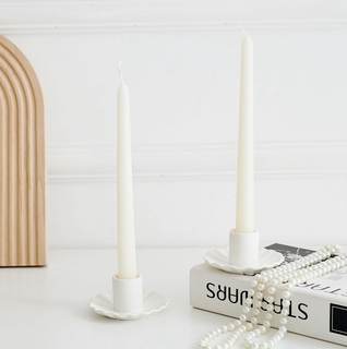 Ceramic Taper Candle Holders,Vintage Candlestick Holder Centerpieces for Home Wedding…