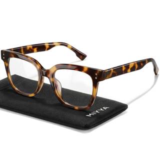 miyya Blue Light Glasses for Women - Oversized UV & Blue Light Blocker Chunky Frames…