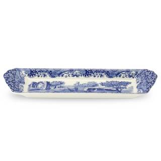 Portmeirion Blue Italian Small Tray | Serving Platter for Tea Sandwiches, Desserts, and…