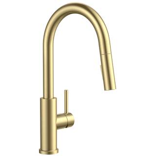 FORIOUS Gold Kitchen Faucet with Pull Down Sprayer, Classic Single Handle | Lead-Free…