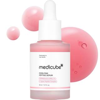 medicube PDRN Pink Peptide Serum with Salmon DNA | Pink Glow Serum with Peptides &…