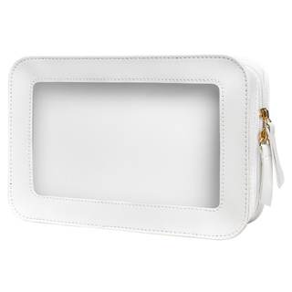 LETGO Clear Makeup Bags, TSA Approved Toiletry Bag with Zipper, Clear Makeup Organizer…