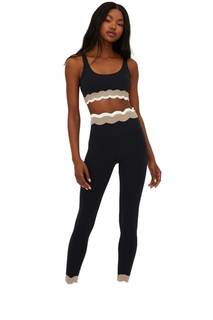 Beach Riot Women's Stacy Legging Small Mystic Colorblock