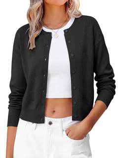 ANRABAESS Cardigan Sweaters for Women 2026 Fall Outfits | Button Up Sweater，Textured…