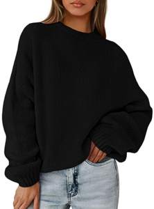 PRETTYGARDEN Women's Fall Oversized Holiday Sweaters | Warm Cozy Chunky Knit, Long…