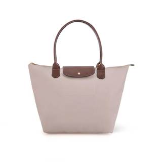 Tote Bag for Women Foldable Shoulder Bag Nylon Weekend Hobo Handbag Dusty Pink