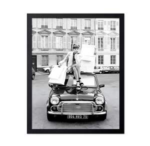 Poster Master Fashion Poster - Shopping in Paris Print - Fashion Photography Art - Glam…