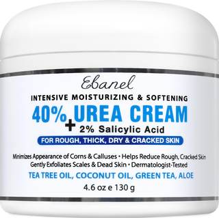 Ebanel Urea Cream 40% plus Salicylic Acid 2% for Dry Cracked Feet Skin | Deeply…