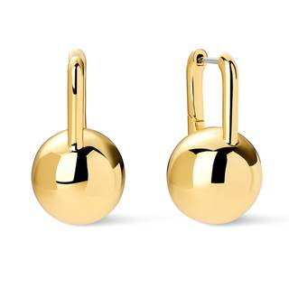 Ana Luisa Chunky Small Ball Earrings - 14K Gold Plated & Silver Statement Earrings for…