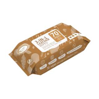 Air Jungles 3in1 Leather Cleaner Wipes 70 Count, Extra Large 8" x 10" Size | Clean…