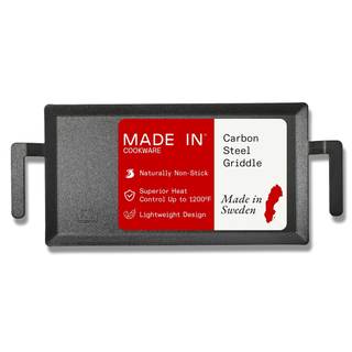 Made In Cookware - Carbon Steel Griddle - Professional Cookware - Crafted in Sweden…