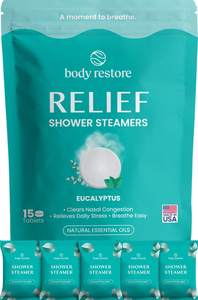 BodyRestore Shower Steamers Aromatherapy, Self Care Gifts, Relief 15 Pack | Birthday…