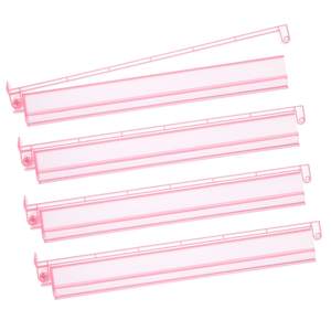 Mahjong Racks with Pushers 4PCS Set Majiang Tile Holder Acrylic Mahjong Racks Accessories…