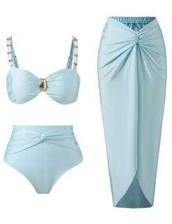 YUNIDMEIM Women's One Piece Swimsuit with Skirt Retro Cutout Bathing Suit | Tummy…