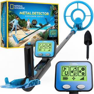 NATIONAL GEOGRAPHIC Metal Detector for Kids - 7.4" Waterproof Metal Detector Coil…