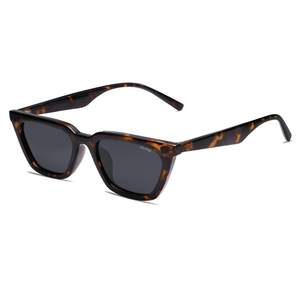 SOJOS Polarized Narrow Square Cateye Sunglasses SJ2169 | For Women & Men Retro Trendy…