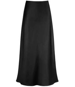 Outoshe Women's Satin High Waisted Maxi Skirts A Line Silk Long Skirt | Hidden…