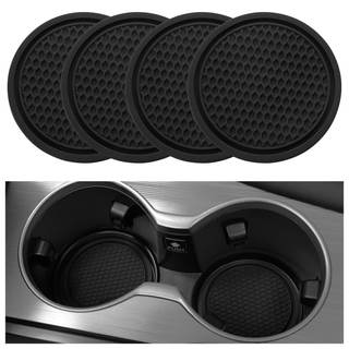 SINGARO Car Cup Coaster, 4PCS Universal Non-Slip Cup Holders Embedded in Ornaments…