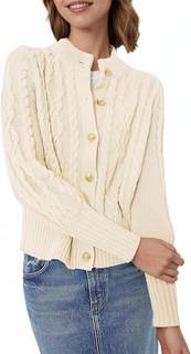 YEXPINE Women's Cardigan Sweater Button Down Long Sleeve Fall Jacket Short Chunky Cable…