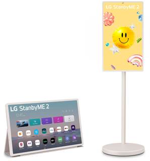 LG 27-Inch StanbyME 2 with Folio Cover, Portable Touch Screen TV, Dolby Vision, HDR10…