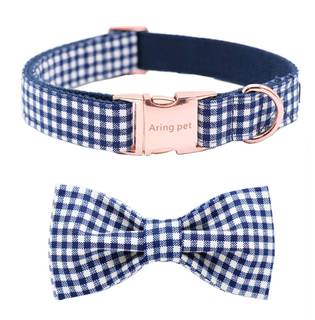 ARING PET Bowtie Dog Collar Adjustable Collars with Bow Tie for Small Medium Large Boy…
