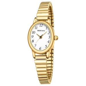 BOFAN Small Gold Watches for Women Easy Read Ladies Quartz Wrist Watch with Stainless…