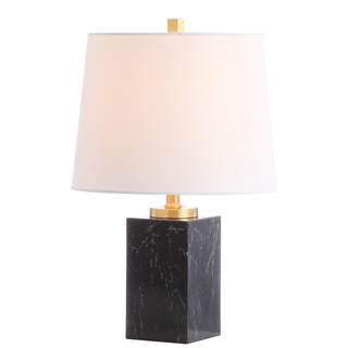 Safavieh Lighting Collection Judson Black Marble Finish 21-inch Bedroom Living Room Home…