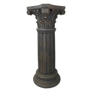 OUTOUR 33.5’’H Corinthian Column Pillar Statue Greek Pillar Sculpture | Greek Column…