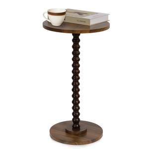 Tohiasen Round Side Table, Small End Table for Small Space, Easy Assembly | Modern Accent…