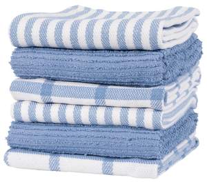 KAF Home Premium Kitchen Towels (18" x 28"), Large 100% Cotton, Flat & Terry Absorbent…
