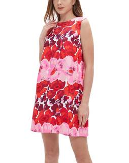 EZAPINE Women's 2025 Summer Sleeveless Tank Dress Crewneck Floral Print Pleated A Line…