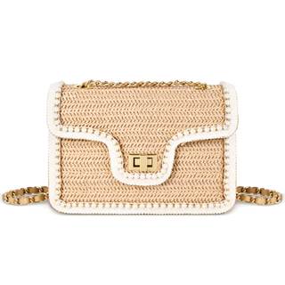 Straw Crossbody Bags for Women, Summer Fashion Straw Purses and Handbags Shoulder Raffia…