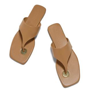Women's Flat Sandals Summer Beach Open Square Toe Flip Flops Comfortable Flats Slip on…