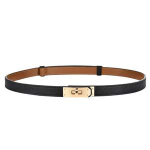 FENLDY Adjustable Thin Belts For Womens Skinny Belts For Dresses Womens Solid Color Alloy…