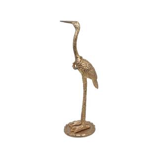 Metal Crane Ring Holder Stand for Jewelry, Engagement and Wedding Ring Display, Gold…