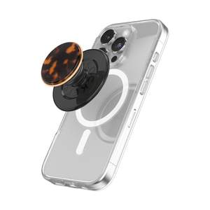 PopSockets Phone Grip for MagSafe, Magnetic Holder, Phone Stand, Tortoise Shell…