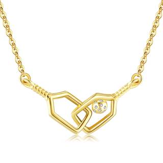 YAFEINI Sports Necklace S925 Sterling Silver Tennis/Lacrosse/Horse Bit/Pickleball Pendant…