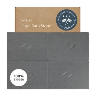 Dorai Home Stone Bath Mat for Bathroom | Quick-Drying Diatomaceous Earth Shower Mat…