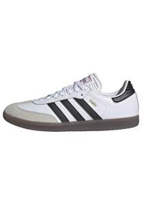 adidas Unisex-Adult Samba Indoor Shoe 7 Women/6 Men White/Black/Vivid Red