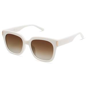 SOJOS Polarized Sunglasses for Women Men Trendy Square Large Sun Glasses SJ2149 Beige 52…
